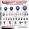 Service Caster Regency 600CASTPRHD Replacement Caster with Brake REG-SCC-SQ20S514-PPUB-BLUE-TLB-34 - alternate 2